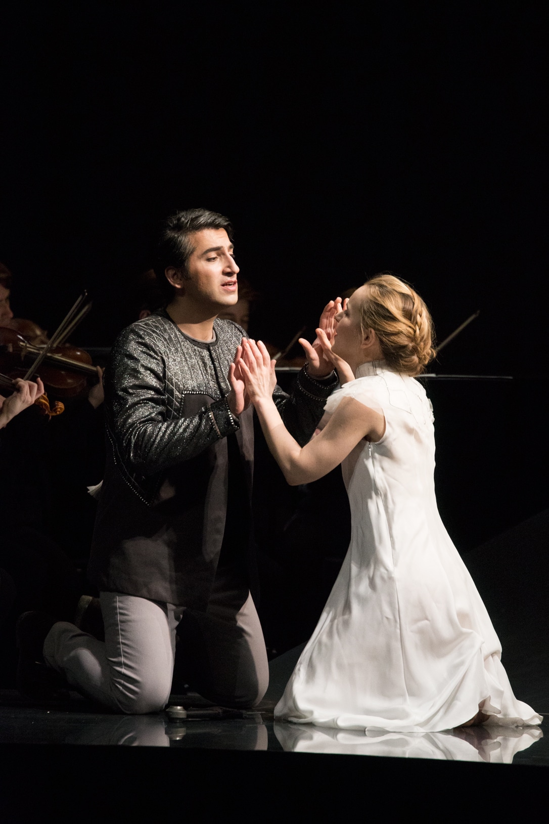 Duo chanté entre Chimène et Le Cid, dans l'opéra 